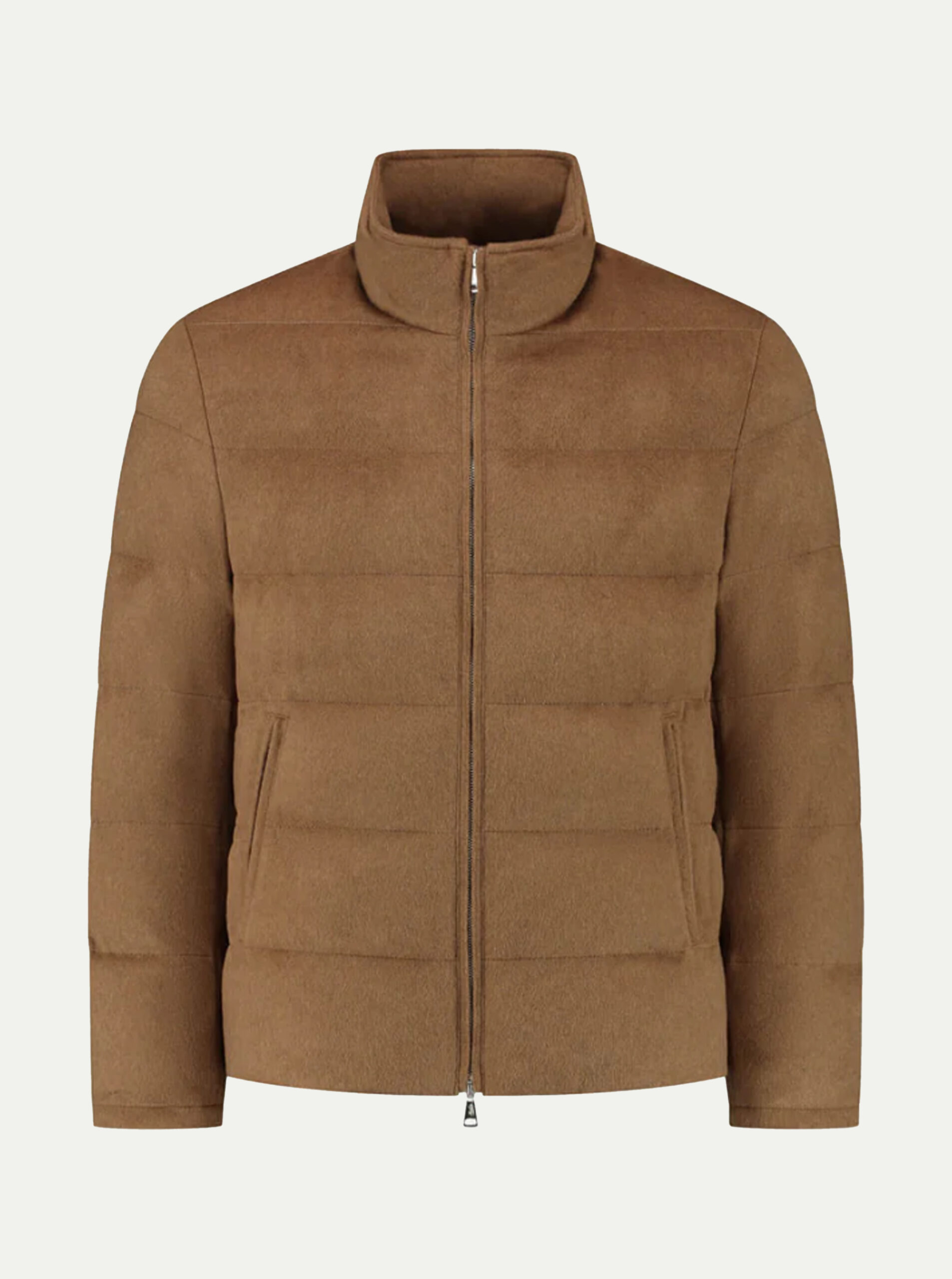 Wool Stand-Collar Jacket